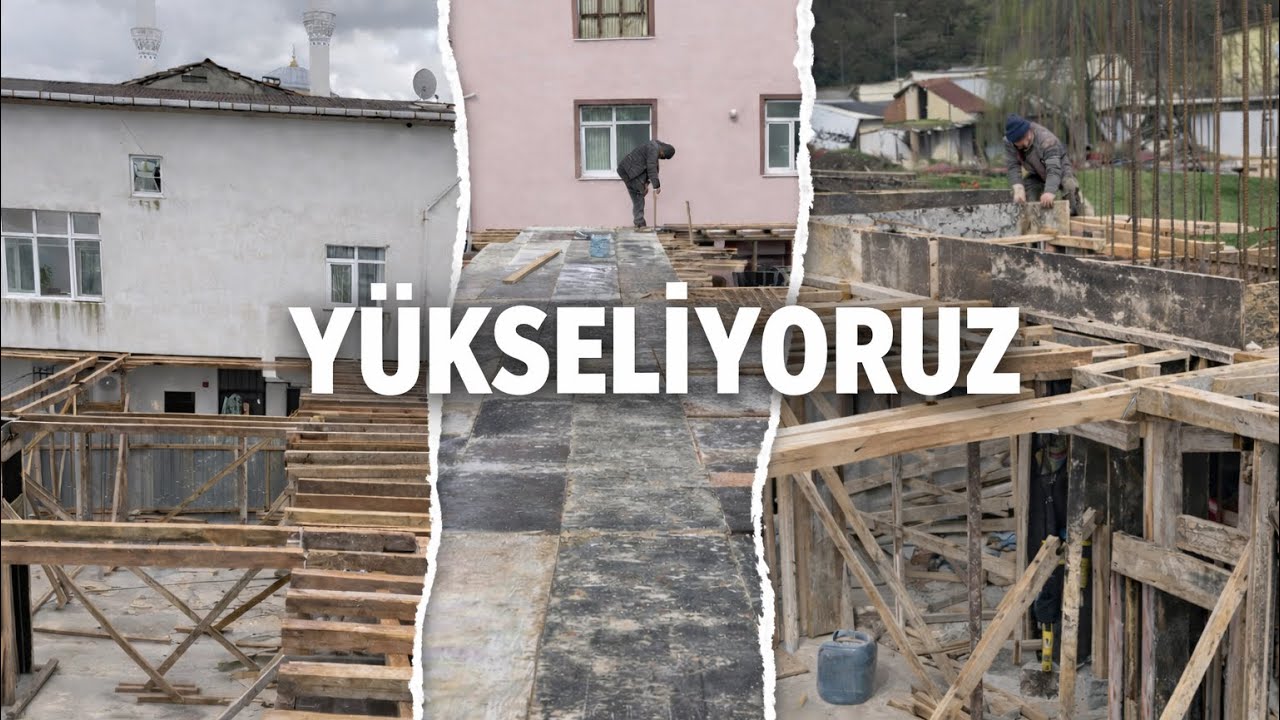 İKİNCİ KATA BAŞLADIK-İNŞAAT VLOG