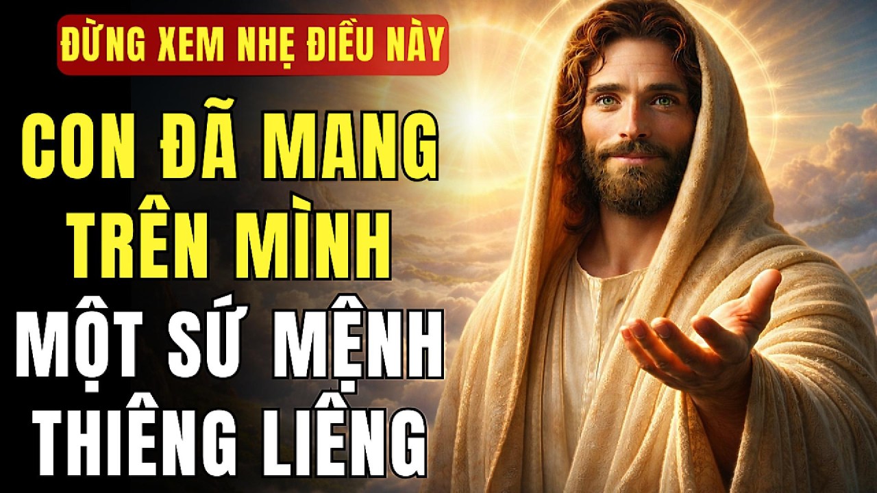 🔴 CON THẬT SỰ SẼ KHÔNG HỀ BIẾT CON ĐÃ MANG TRÊN MÌNH ĐIỀU GÌ. | THÔNG ĐIỆP TỪ CHÚA