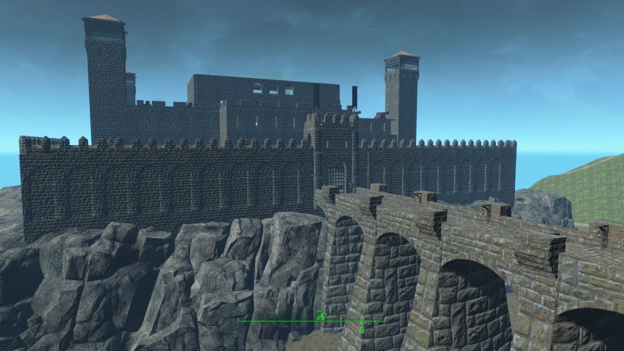 Fallout 4-Settlement Build - Castle Ethreon II