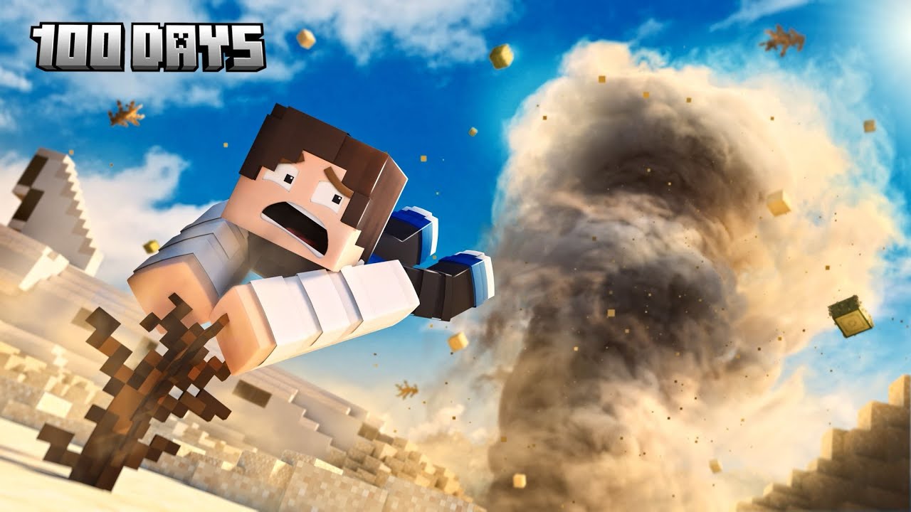 100 Days On An ALIEN PLANET in Minecraft Hardcore