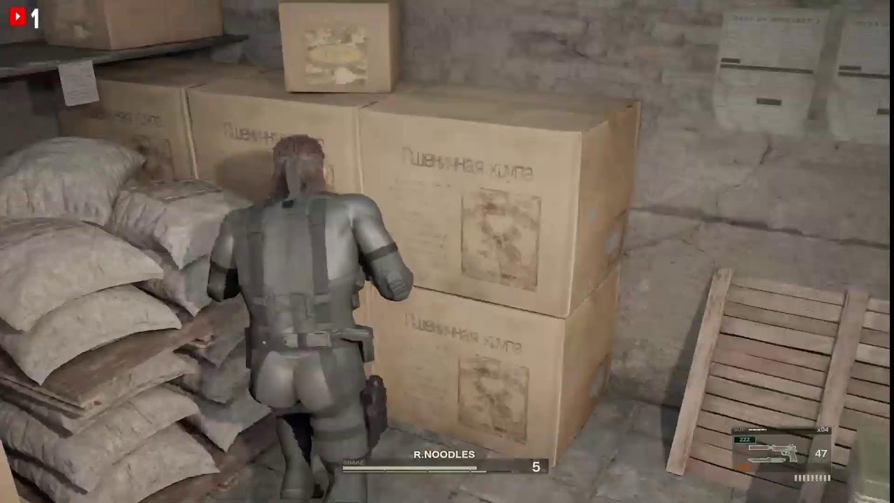 MGS Delta PC Solid Snake Mod