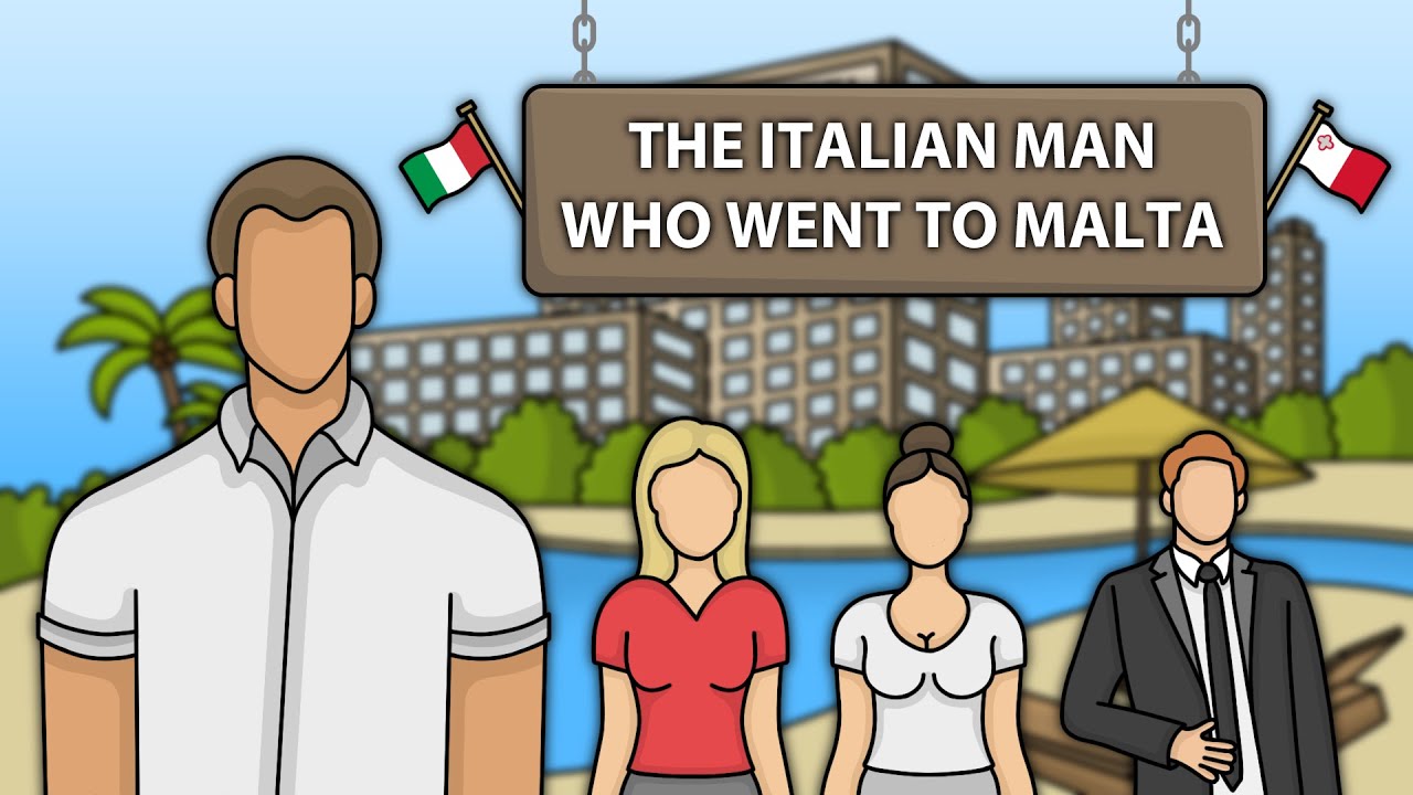 The Italian Man who went to Malta | Animation