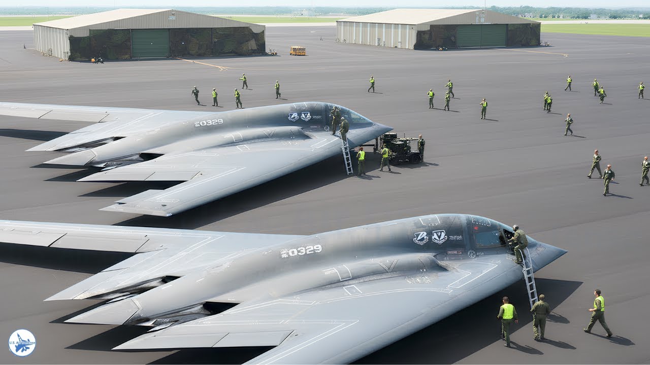 Iran Challenge! US Air Force B-2 Bomber Pilot Takes Off at Full Speed ​​for Middle East
