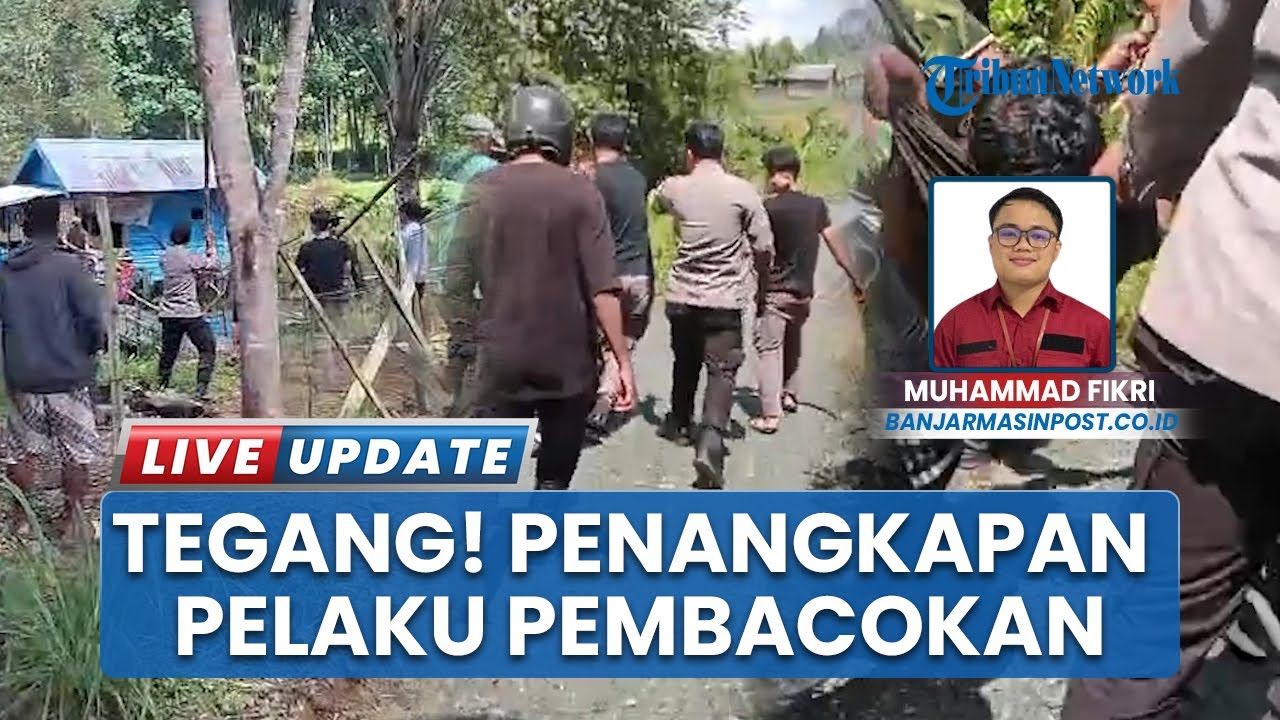 Pelaku Pembacokan Diduga Kebal Senjata, Warga dan Polisi Kepung Rumah di Tanha Bumbu Batulicin