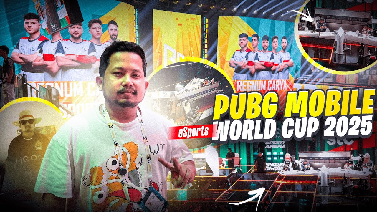 Aura Farming in EWC Pubg Mobile 2025 Riyadh | Day 1 | PMWC 2025 #s8ul #ewc #pubgmobile