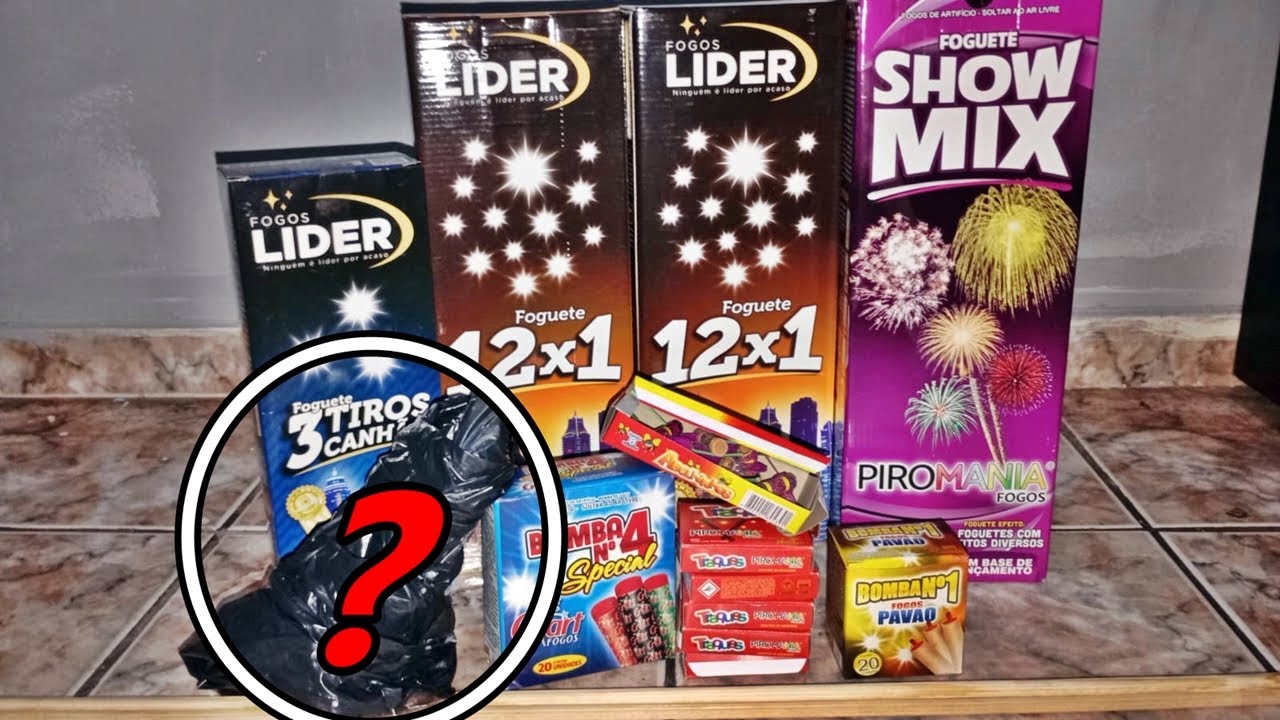 COMPREI MEUS FOGOS DE ARTIFICIO PARA A VIRADA DE ANO DE 2026!!