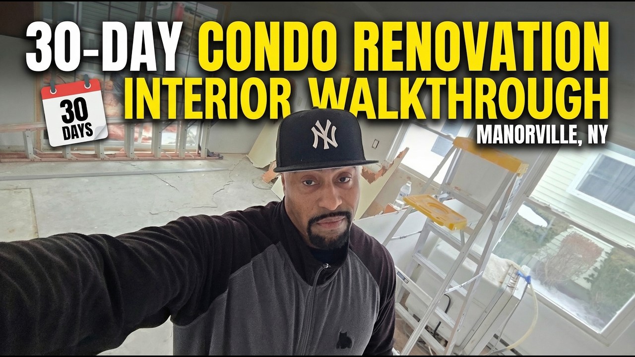 30-Day Condo Renovation Process: Interior Walkthrough in Manorville, NY