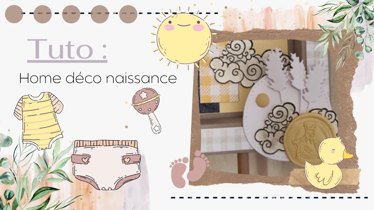Tuto : home déco naissance 🍼