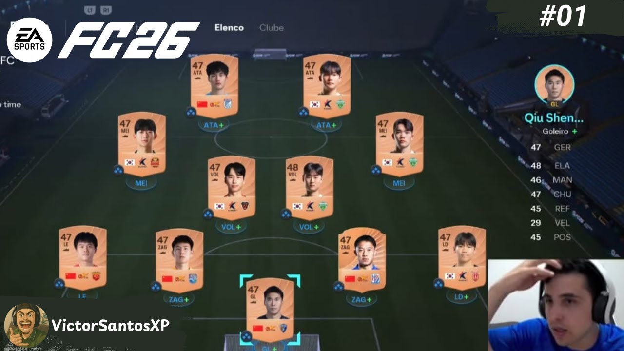 Conhe&ccedil;a a nova s&eacute;rie - FUTGRADE - EA FC 26 #victorsantosxp
