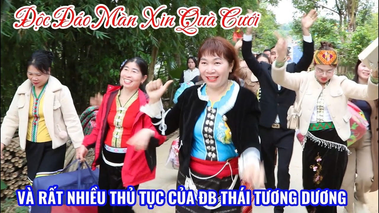 Kh&ocirc;ng Kh&iacute; Vui Nhộn, C&aacute;c Thủ Tục v&agrave; M&agrave;n Xin Qu&agrave; Cưới Đầy Th&uacute; Vị Của Đồng B&agrave;o Th&aacute;i Tương Dương