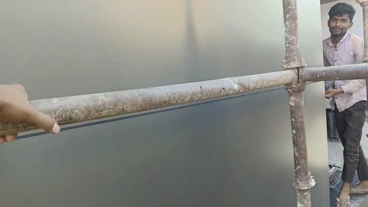 Aluminium work ..ACP sheet . sector 105.. side complete ✅