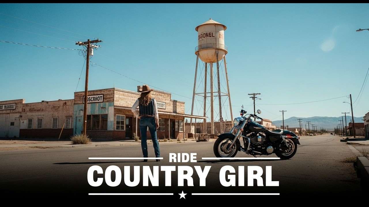 Wild Rose Cowgirl Country Playlist – Long Highway Rides & Desert Wind Vibes 🌹🏍️ #countrymusic