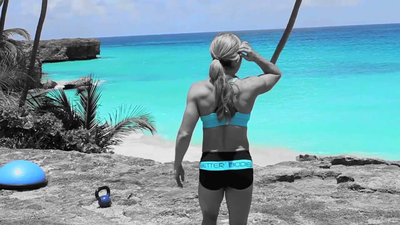 IFBB Fitness Pro Ryall Graber ~ One week out 2013 Fitness Olympia