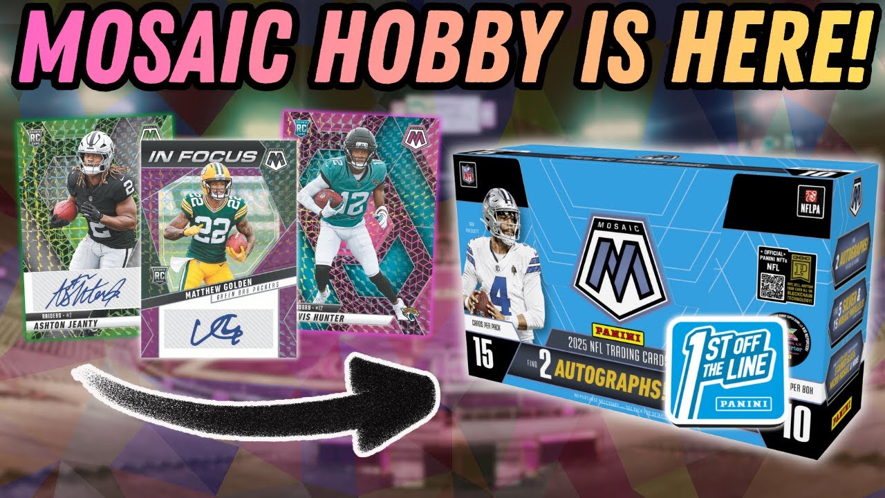 СИЛЬНО НЕДООЦЕНЕН! Обзор футбольного бокса Panini Mosaic Football Hobby Box FOTL 2025 года!