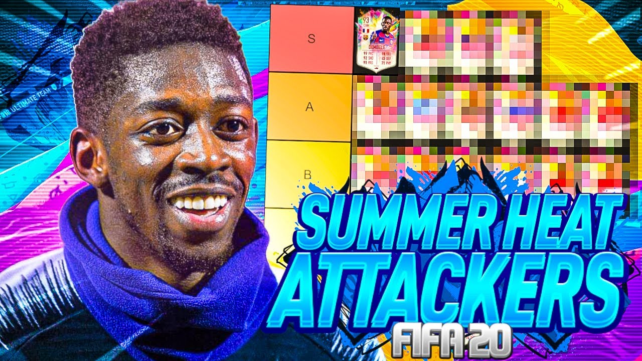 *TIER LIST* SUMMER HEAT ATTACKERS! 👀 - FIFA 20 Ultimate Team