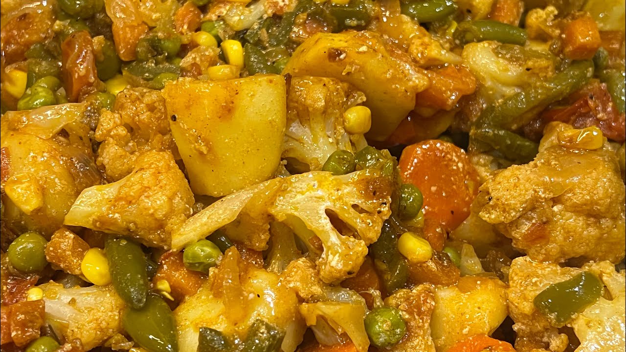 MIXED VEGETABLES WITH CAULIFLOWER AND POTATO 