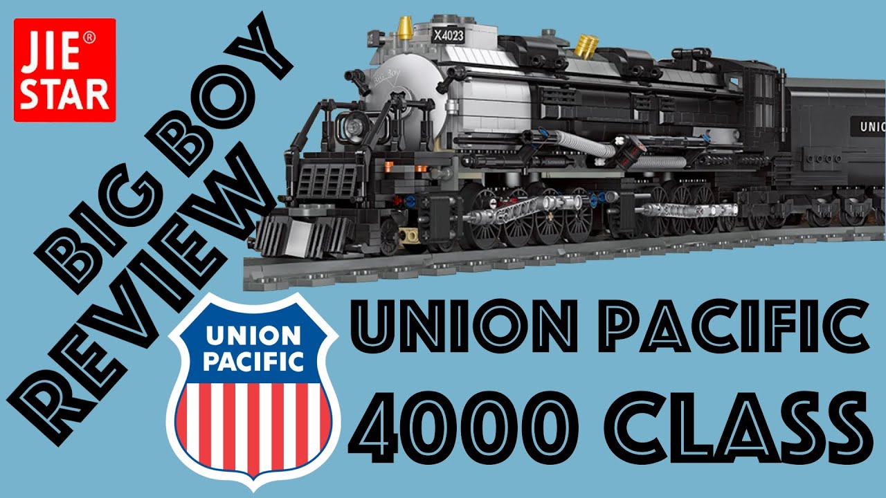 Review & Vergleich Jie Star X4023 Big Boy Union Pacific 4000 Dampflok - 59005