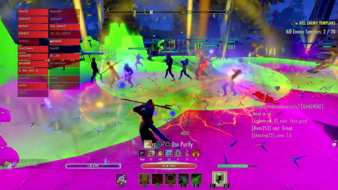 Healing PVP randoms Keep Capture