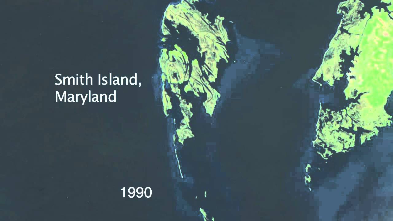 Zoom in to Smith Island, MD [720p]