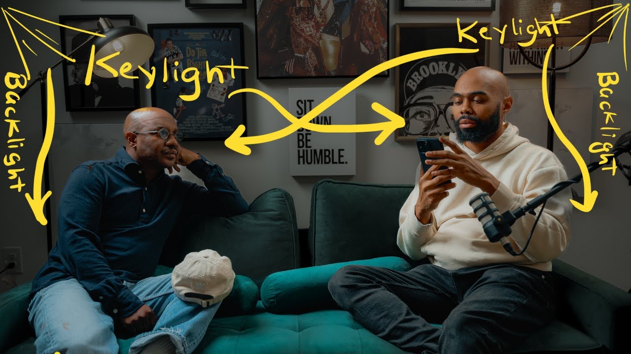 Two Person Budget Lighting Setup That Makes Your Videos Look GOOD!