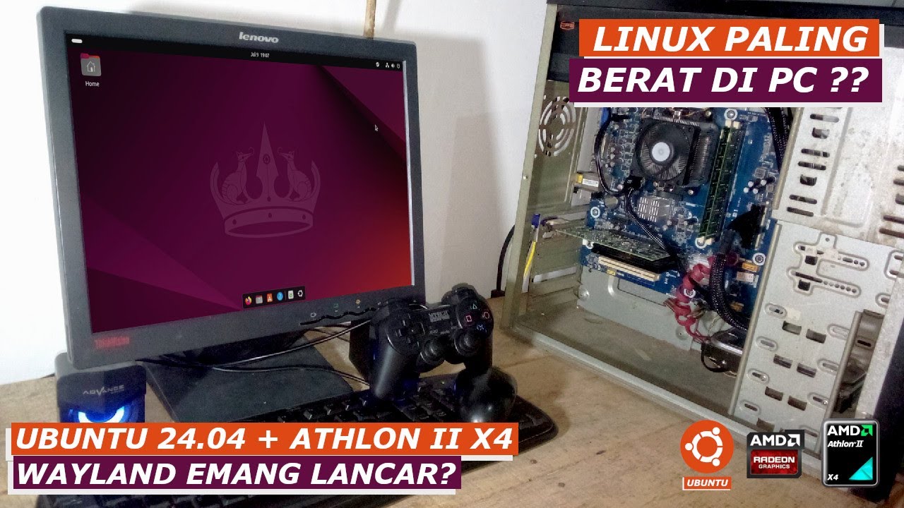 OS Linux Ini Nggak Cocok Buat PC Jadul?! Ft. Ubuntu 24 Noble