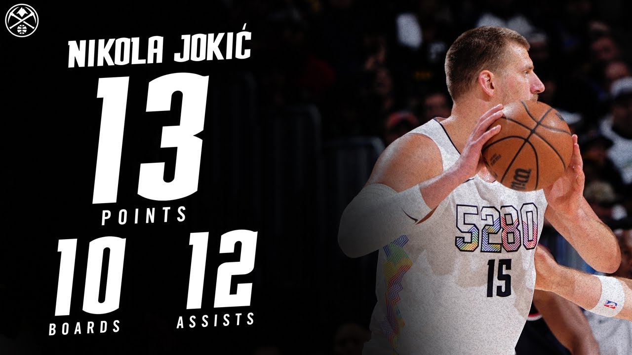 Nikola Jokić Game Highlights vs. LA Clippers 📺 Round 1 Game 5 | 2025 NBA Playoffs