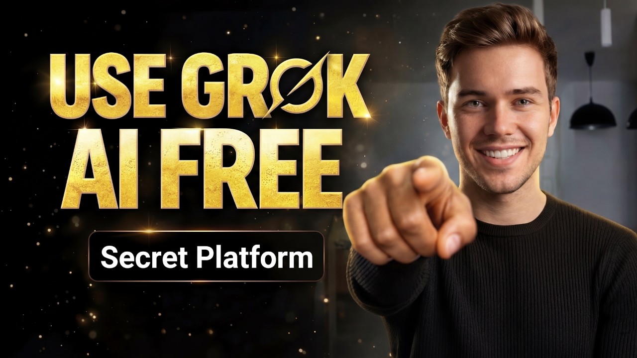 Используйте Grok AI БЕСПЛАТНО (секретная платформа, о которой никто не говорит 🤫)