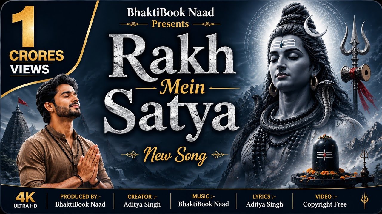 राख में सत्य 🔥 | Mahadev Bhakti Song | Powerful Shiv Bhajan | BhaktiBook Naad | Copyright free