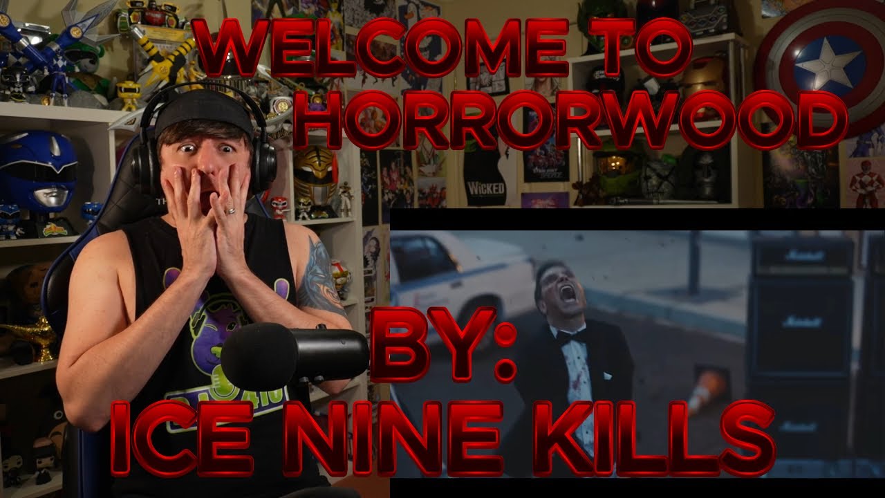 NEXT LEVEL VIOLENCE!!!!!!!!!!! Blind reaction to Ice Nine Kills - Welcome To Horrorwood