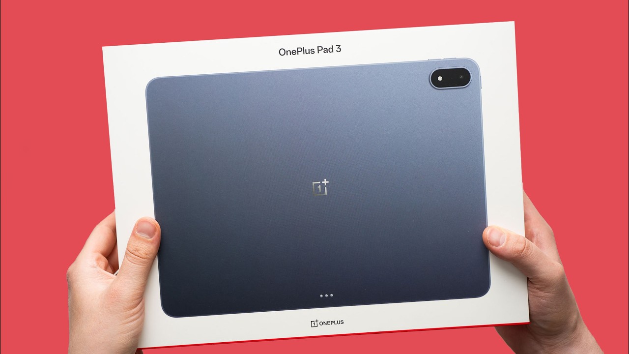 OnePlus Pad 3 Unboxing: Erstes Snapdragon 8 Elite Tablet!