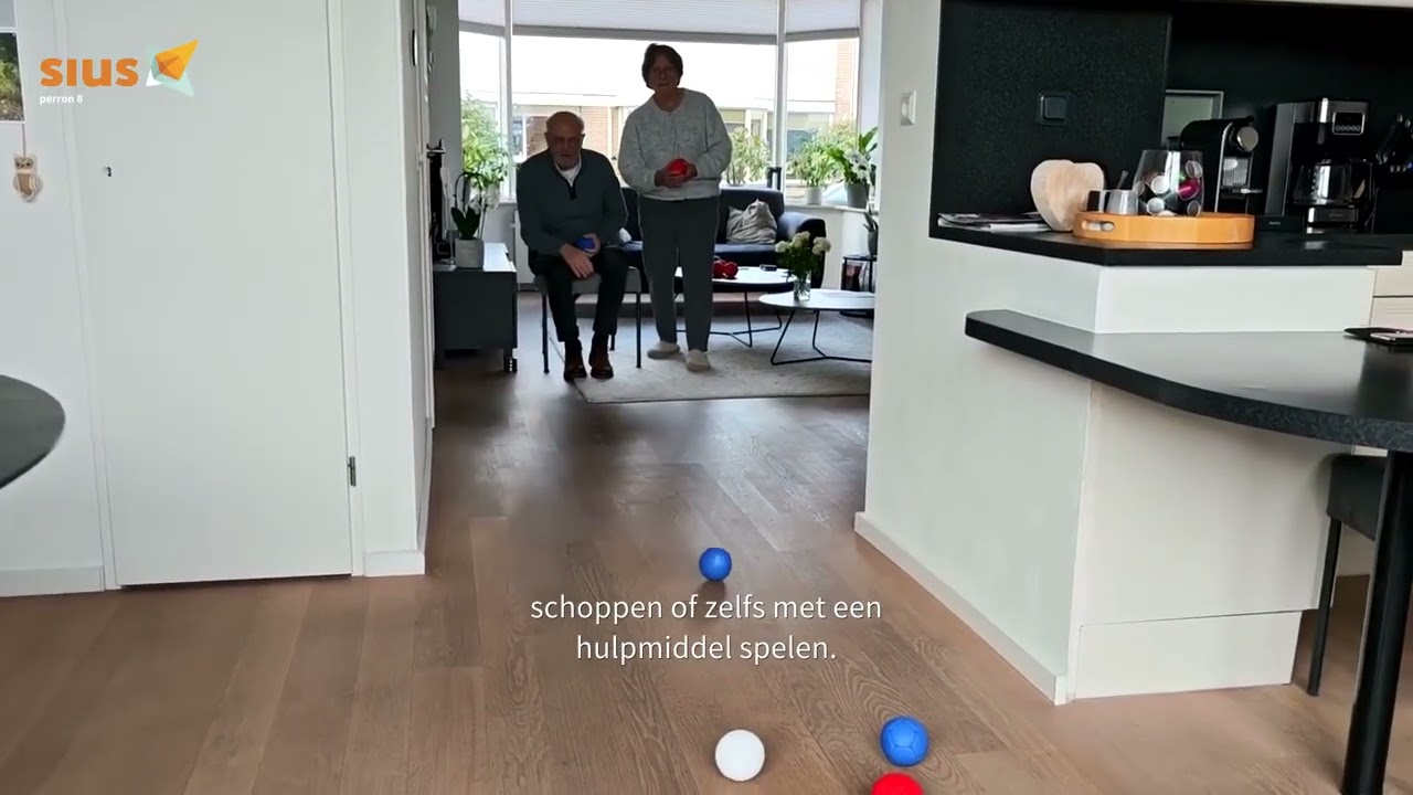 Samen boccia Spelen met Kiki, Peter en Hilda!