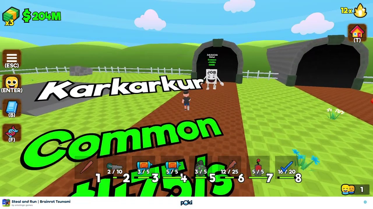 STEAL AND RUN PART 16 give away brainrods