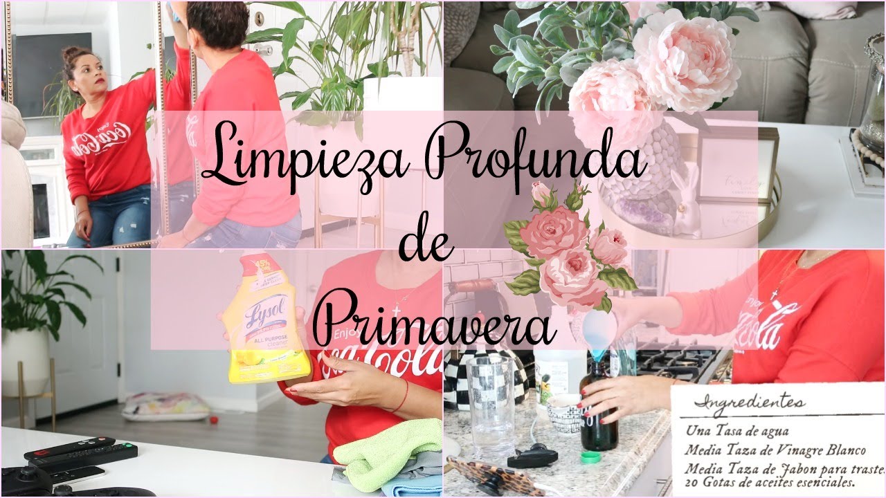 LIMPIEZA PROFUNDA DE PRIMAVERA | EXTREME SPRING CLEAN WITH ME 2020! DEEP CLEANING MOTIVATION