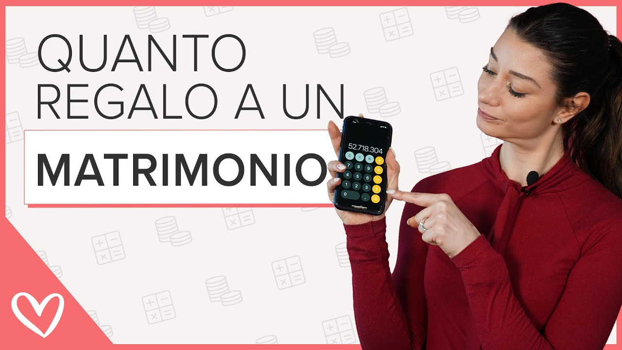 Quanti soldi REGALARE a un MATRIMONIO? 💸