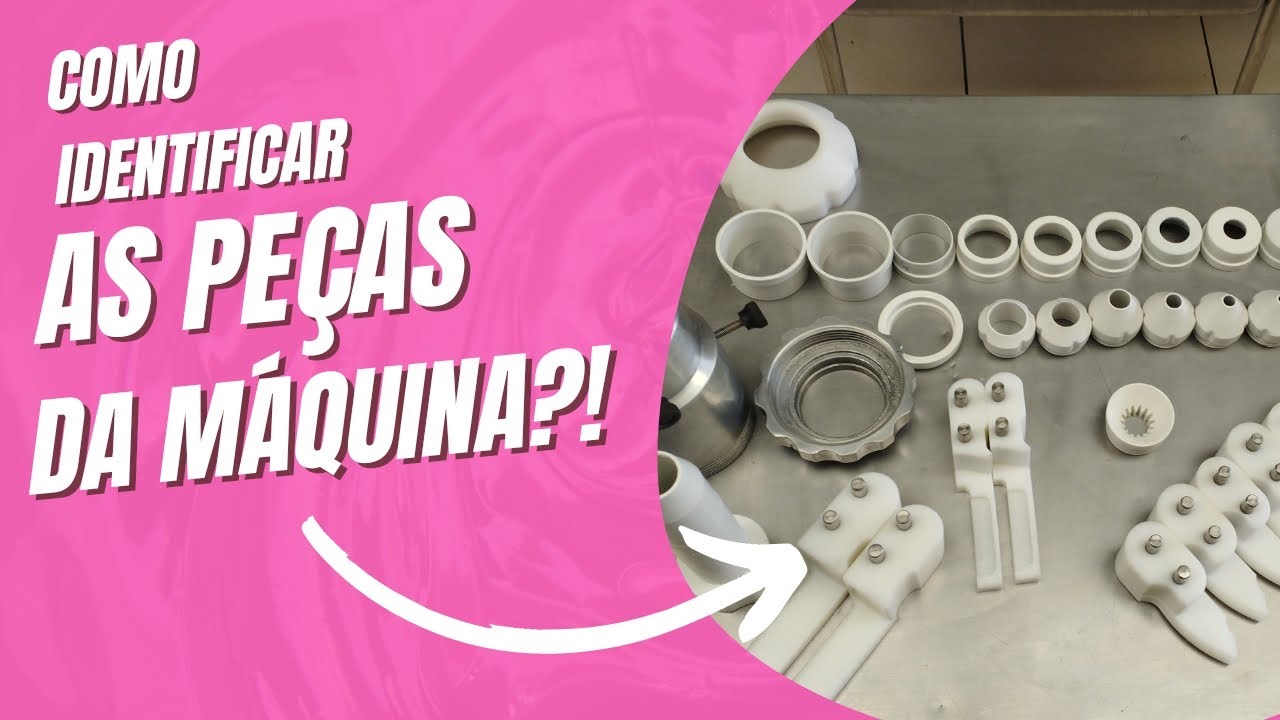 Aulão pra vc aprender tudo sobre as peças da máquina modeladora/Moldes,bicos e acessórios