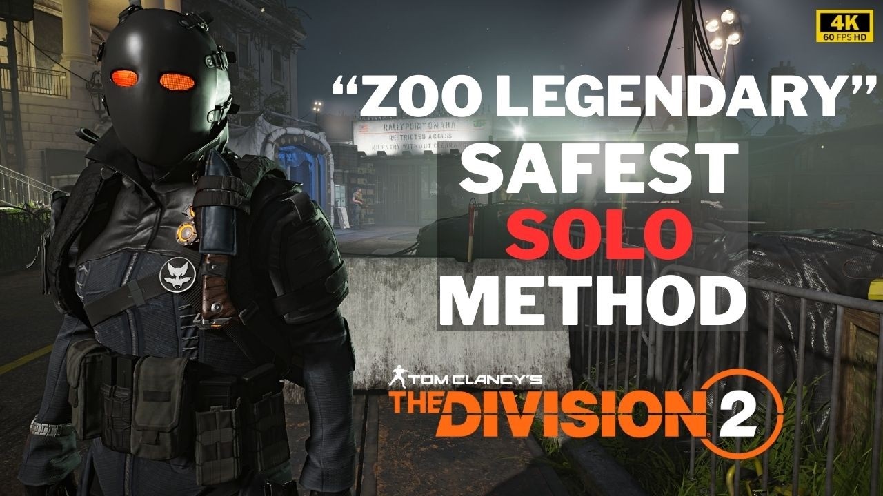 How To Beat Manning National Zoo Legendary SOLO Guide – Safest Method - The Division 2 Y7S3 Mutiny!