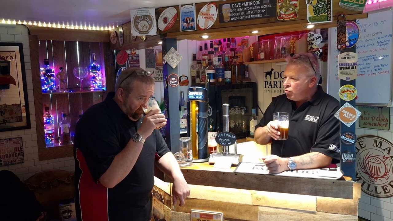 Woodfordes Nelsons,Crossmyloof, pale ale ya bas,and Malt Miller proper cornish ,beer kit reviews