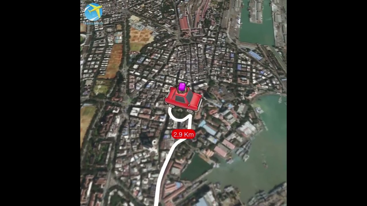 Creating F1 street circuits in Mumbai #mumbai #india #f1 #formula1 #street