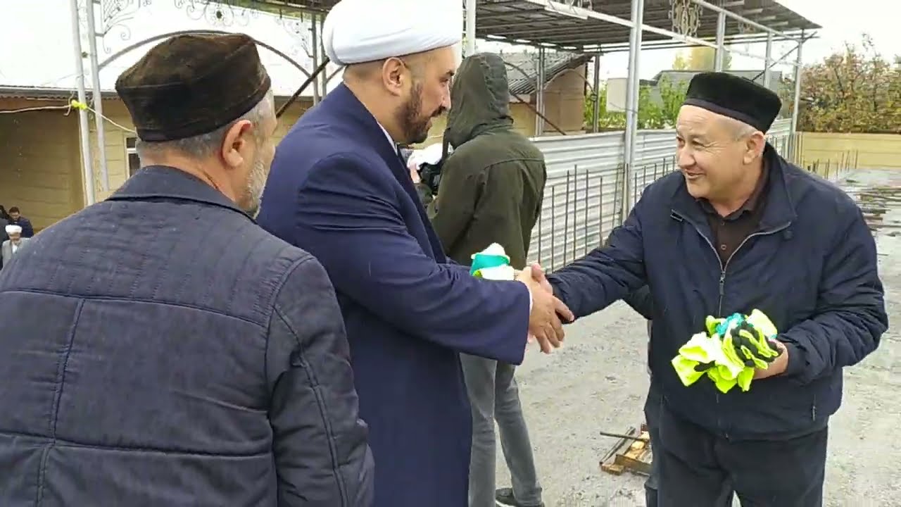 Abdulazizxon jome'masjidiga Mirzomaqsud Alimov domla tamal toshi qo'yib berdi | BO'STON TUMANI