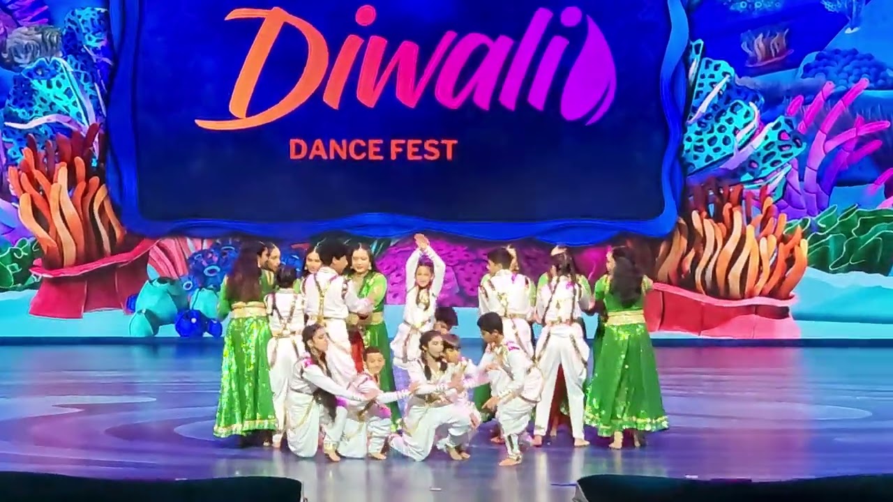 Neha's group performing at Disney World for Diwali Dance Fest 2023 !!!