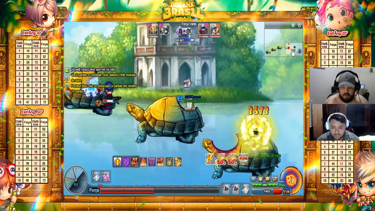 DDTANK BRASIL - NIGHTBANHA E FABOTGORDO ARROCHANDO NAS GVG