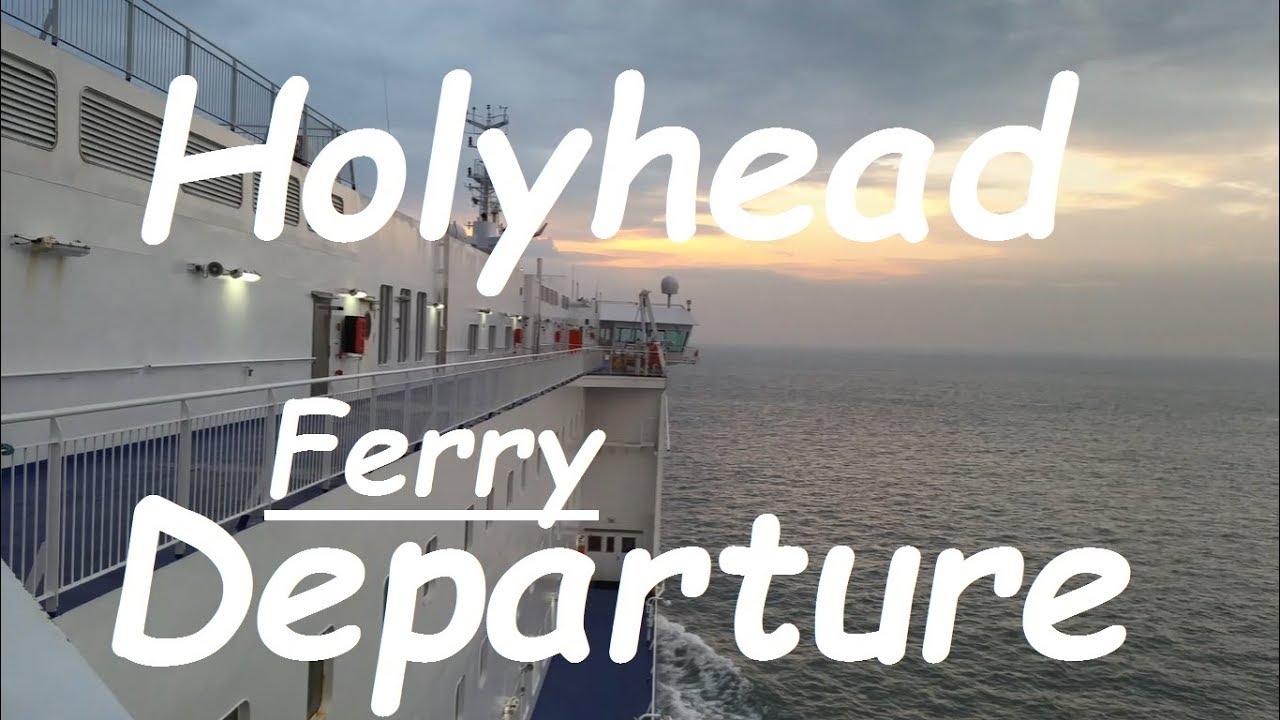 Stena Superfast X departing holyhead for Dublin