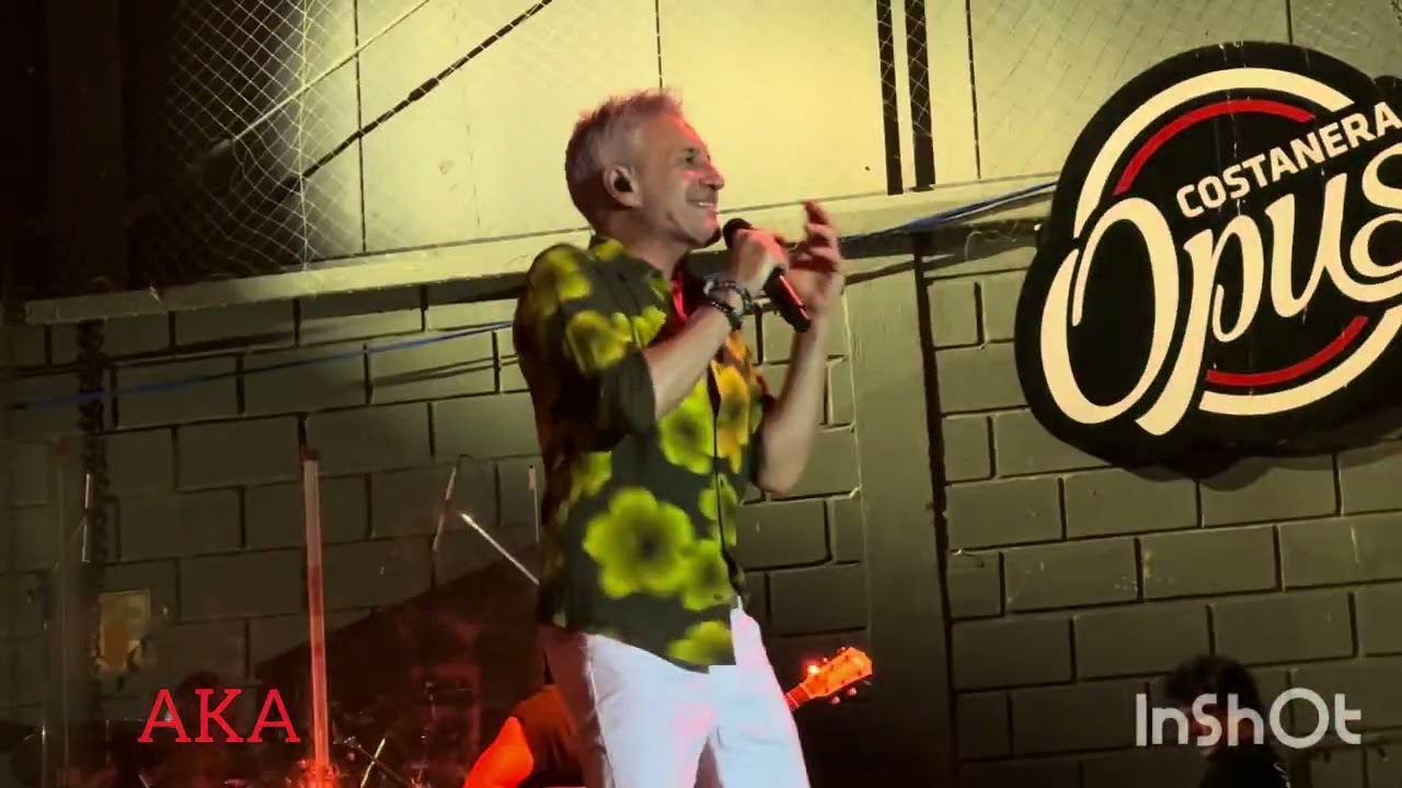 Sergio Dalma - Opus costanera - Río Cuarto - Córdoba ￼- Argentina- 19-03-2025