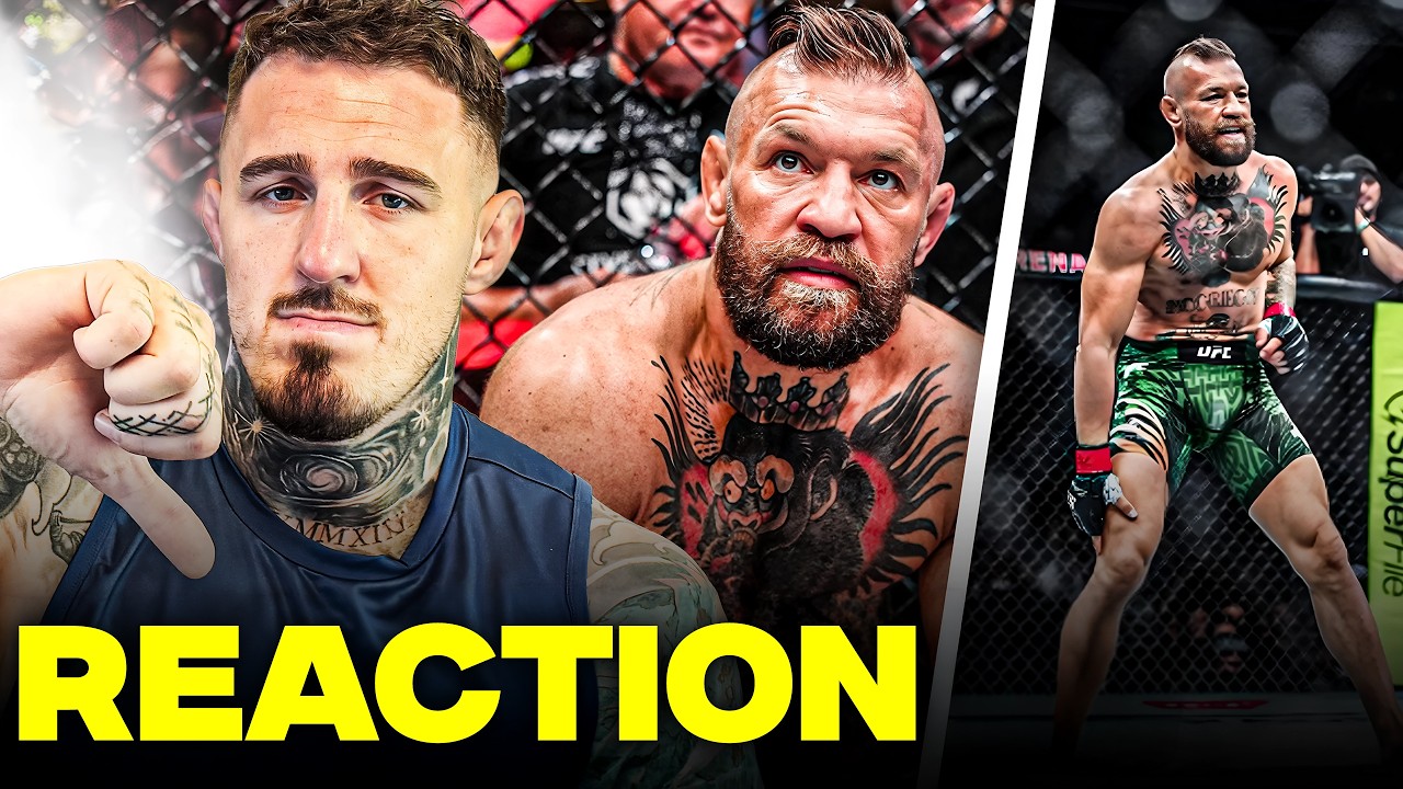Tom Aspinall Reacts To Conor McGregor's Injury At UFC 329