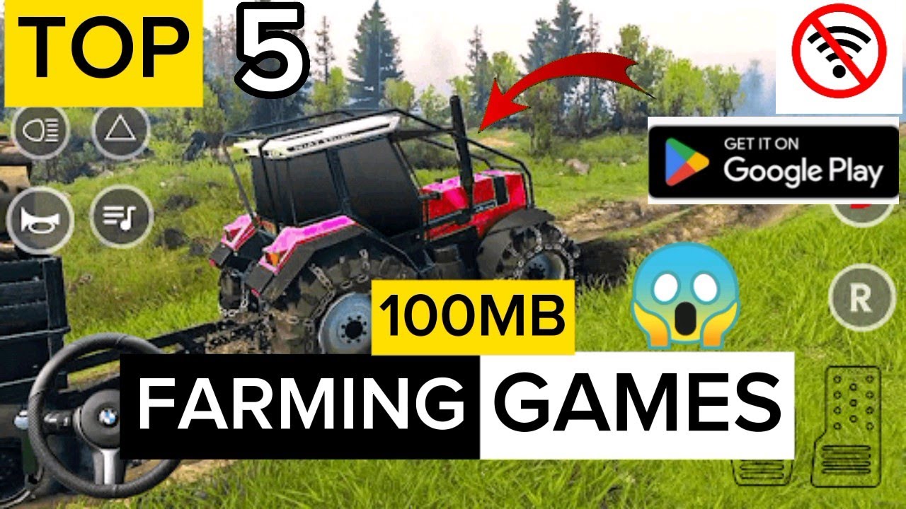 Top 5 realistic graphics farming games under 100mb / games offline for android