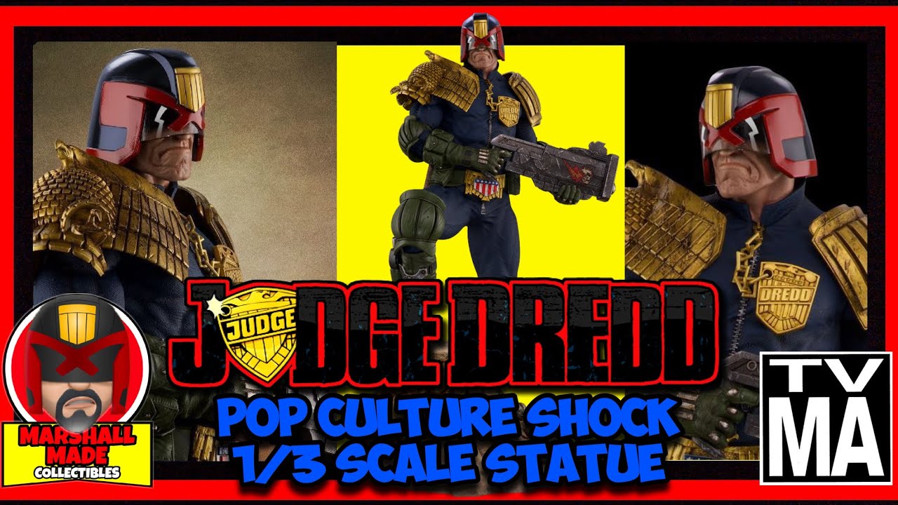 4K Judge Dredd 1/3 Scale Statue By PCS Collectibles Review and Unboxing