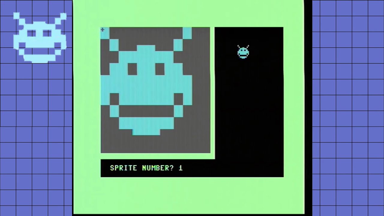 Prog#03 - Les Sprites sur le Commodore 128