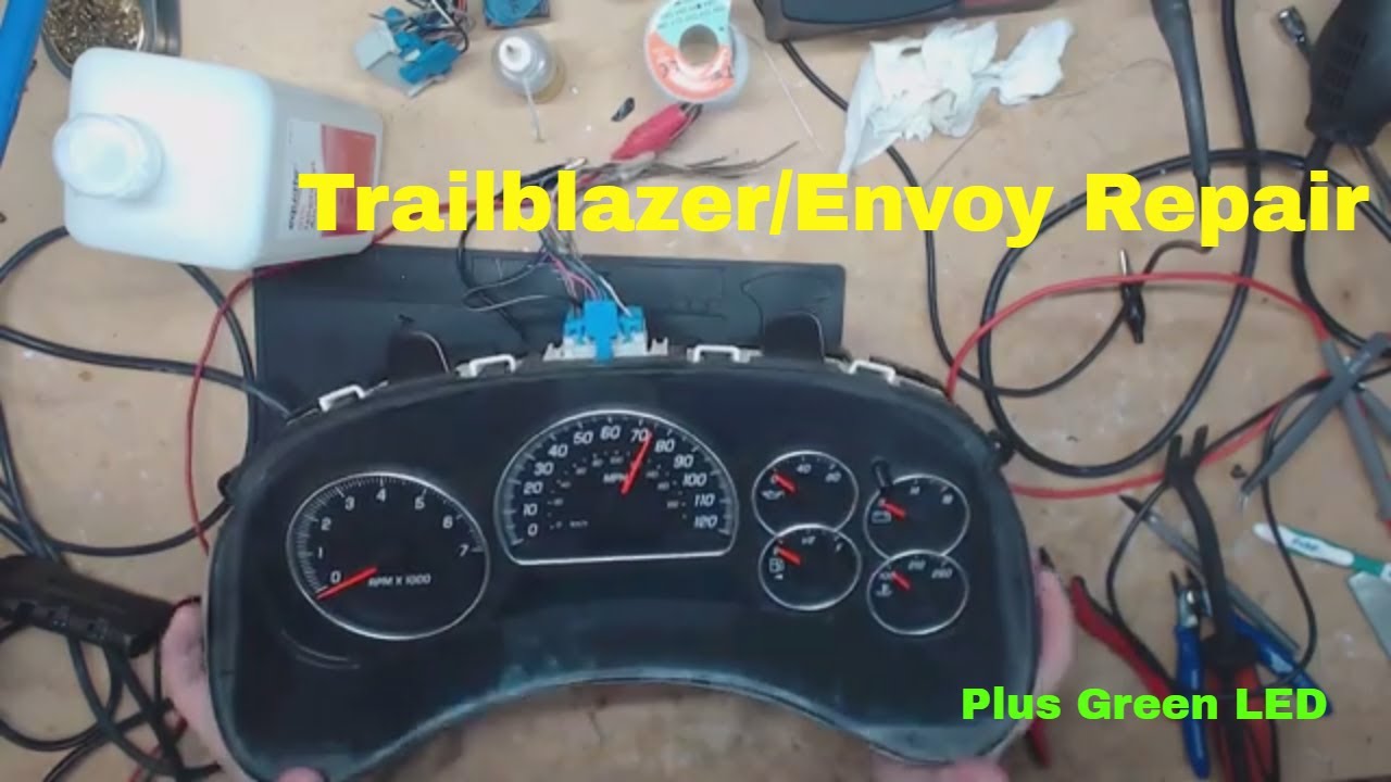 Ремонт приборной панели Envoy или Trailblazer 2002-2009
