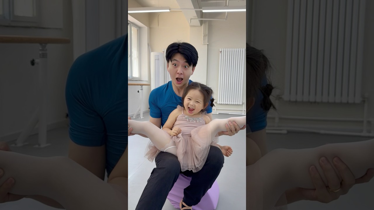 The dance teacher opened a cute kid#peekaboo #funny #dance #fyp #trending #foryou