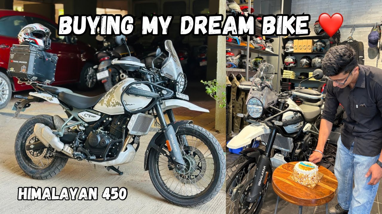 Taking Delivery of My New Bike | All-New Royal Enfield Himalayan 450